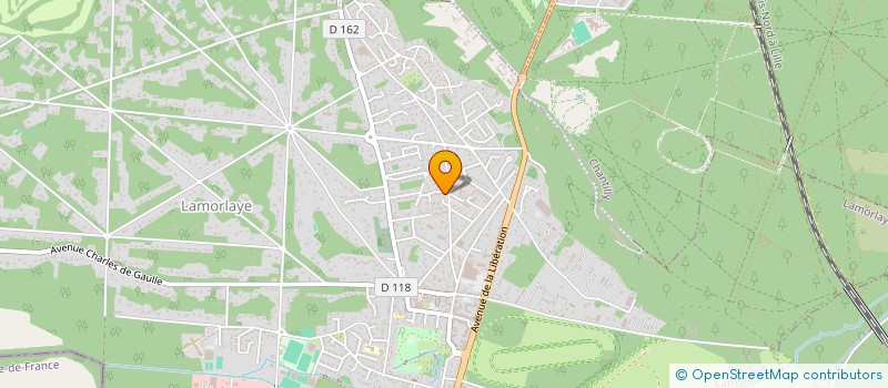 localisation de l'entreprise LAURISTEL  LAMORLAYE