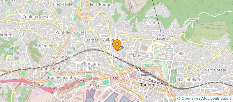 localisation de l'entreprise LAURIUS EQUITY  TOULON