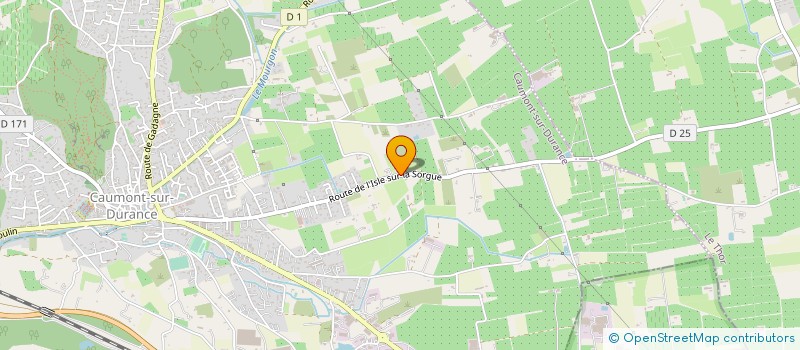 localisation de l'entreprise LAURMAR à CAUMONT-SUR-DURANCE