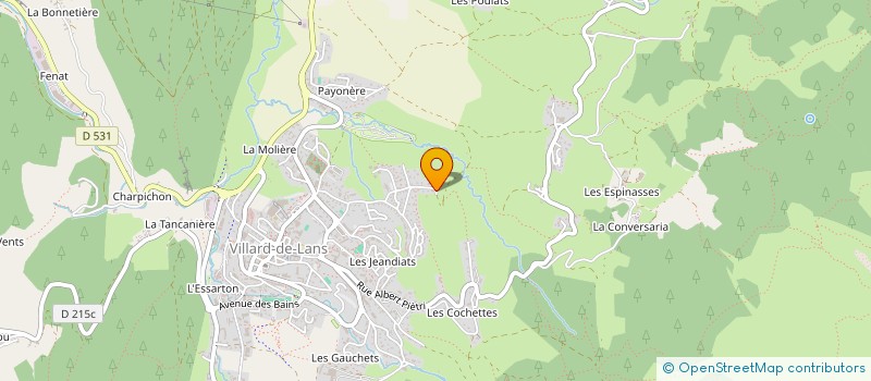 localisation de l'entreprise LAURMAUR  VILLARD-DE-LANS