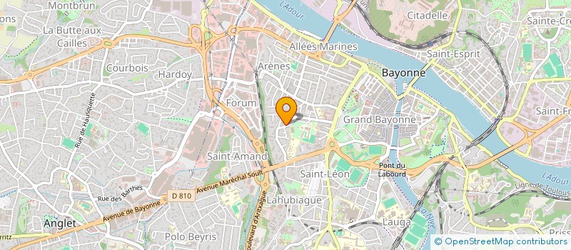 localisation de l'entreprise LAUROA CONSULTING à BAYONNE