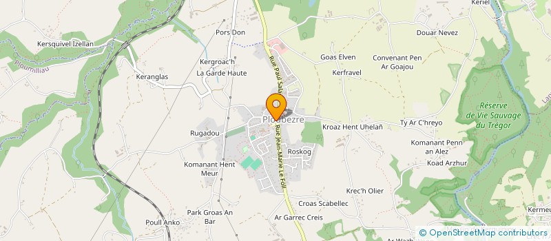 localisation de l'entreprise LAUROIS IMMO  PLOUBEZRE