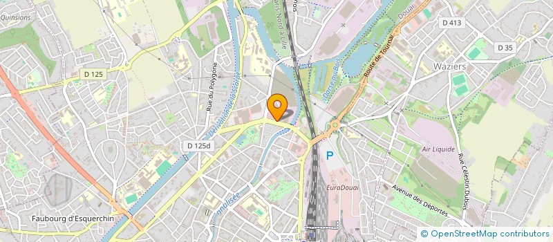localisation de l'entreprise LAUROLIV à DOUAI