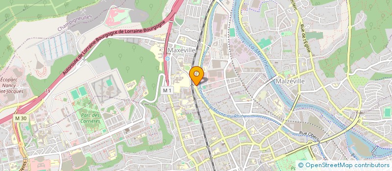 localisation de l'entreprise LAURORE  FLAVIGNY-SUR-MOSELLE