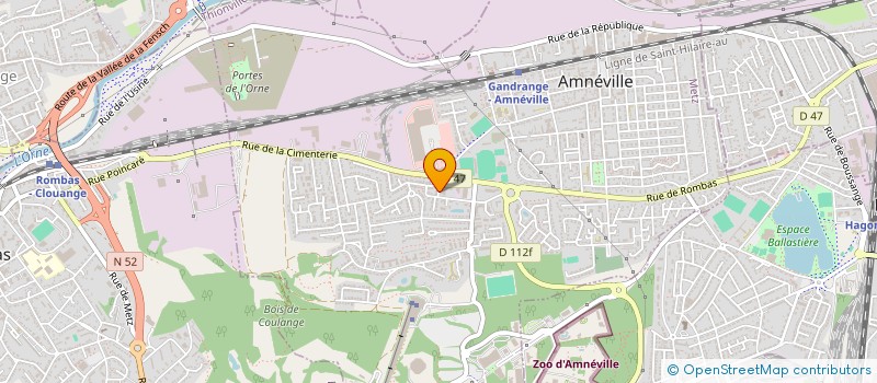 localisation de l'entreprise LAURVAL à AMNEVILLE