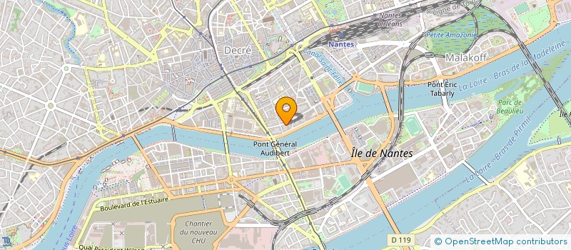 localisation de l'entreprise LAURY CONSEILS à NANTES