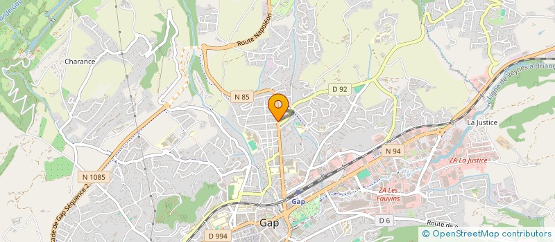 localisation de l'entreprise LAURYA  GAP