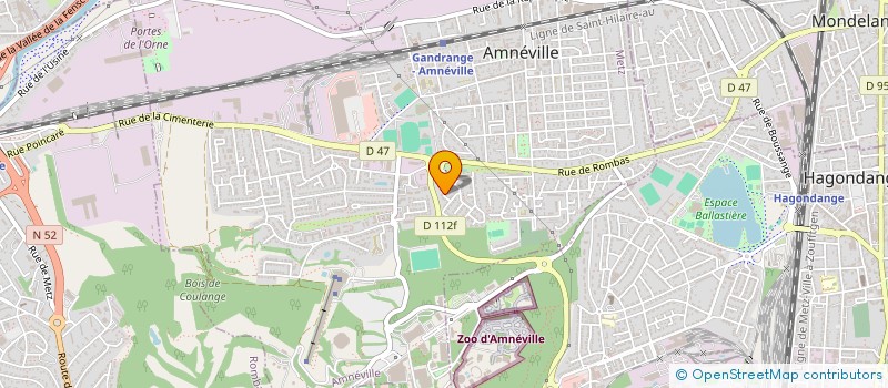 localisation de l'entreprise LAURYA  AMNEVILLE