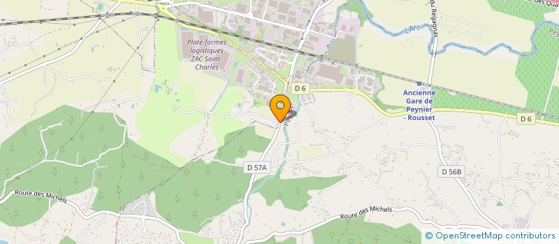 localisation de l'entreprise LAUSA 7  MONTEUX