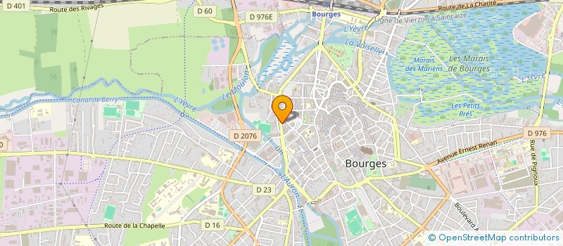 localisation de l'entreprise LAUSAM à BOURGES
