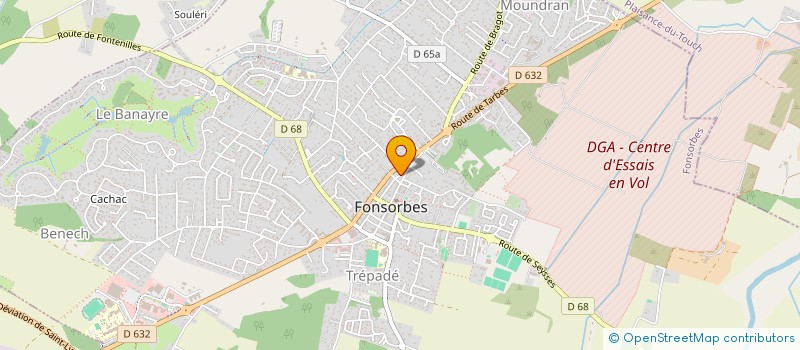localisation de l'entreprise LAUSAM RENOVATIONS à FONSORBES