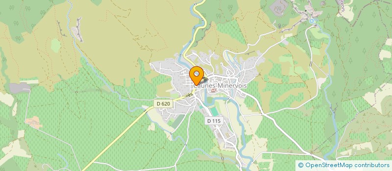 localisation de l'entreprise LAUSAN à CAUNES-MINERVOIS