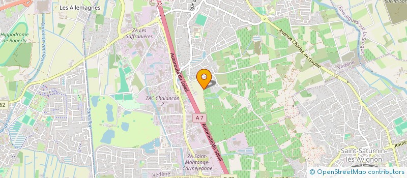 localisation de l'entreprise LAUSANA  VEDENE