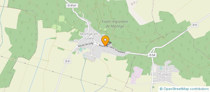 localisation de l'entreprise LAUSANNE  MONTGE-EN-GOELE