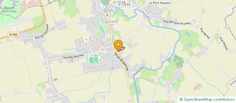 localisation de l'entreprise LAUSEMARINE  LESTREM