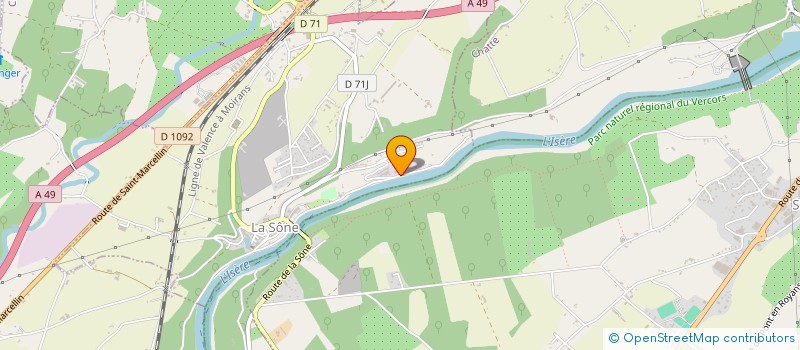 localisation de l'entreprise LAUSEN IT CONSULTING  LA SONE