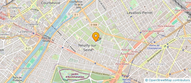 localisation de l'entreprise LAUSENADU à NEUILLY-SUR-SEINE