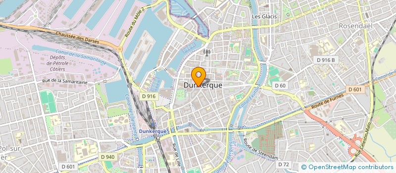 localisation de l'entreprise LAUSEV à DUNKERQUE