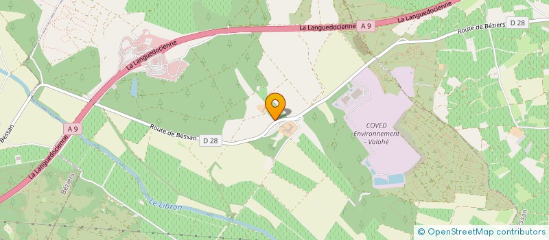 localisation de l'entreprise LAUSSA  SERVIAN