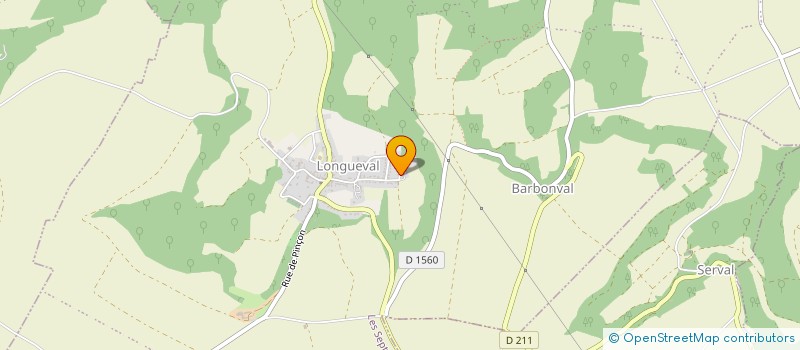 localisation de l'entreprise LAUSSERAND à LES SEPTVALLONS