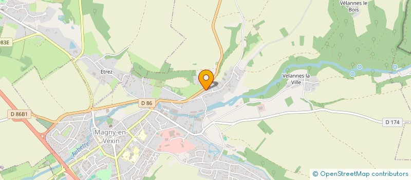 localisation de l'entreprise LAUST  MAGNY-EN-VEXIN