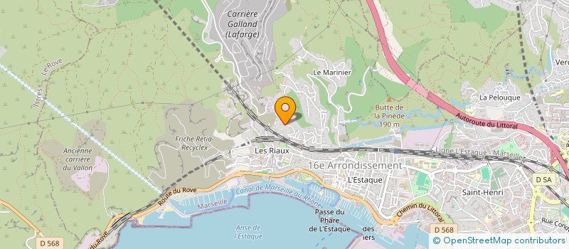 localisation de l'entreprise LAUTARD à MARSEILLE
