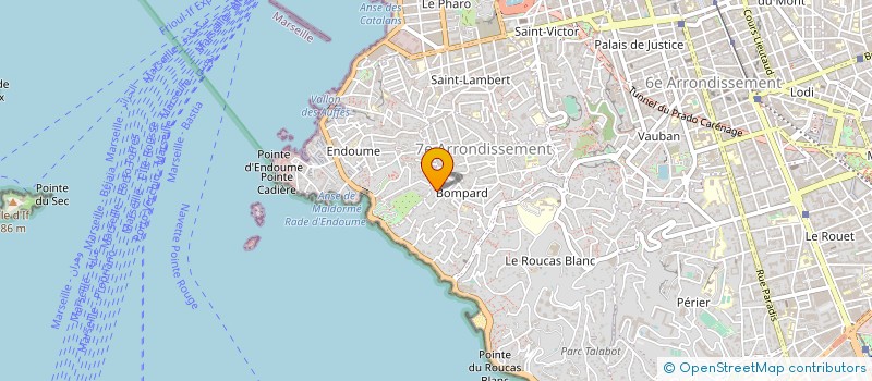 localisation de l'entreprise LAUTARD à MARSEILLE