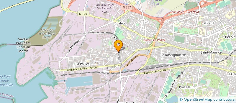 localisation de l'entreprise LAUTARII EN CHARENTE MARITIME  LA ROCHELLE