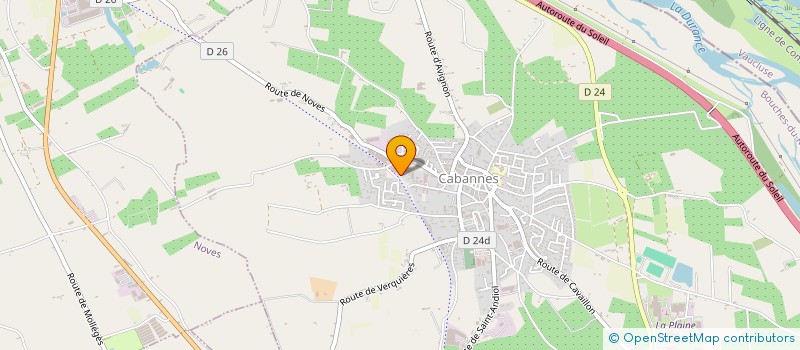 localisation de l'entreprise LAUTARN IMMOBILIER  CABANNES