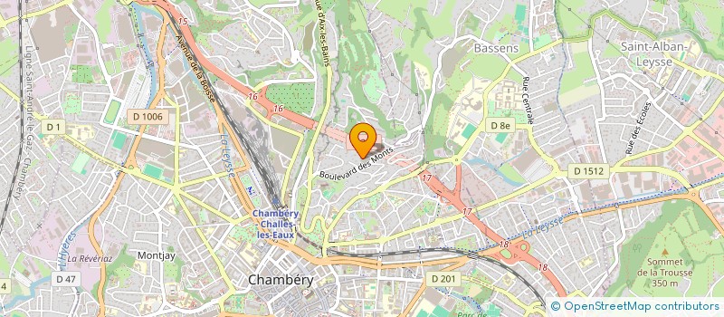 localisation de l'entreprise LAUTARO PARTICIPATION  CHAMBERY