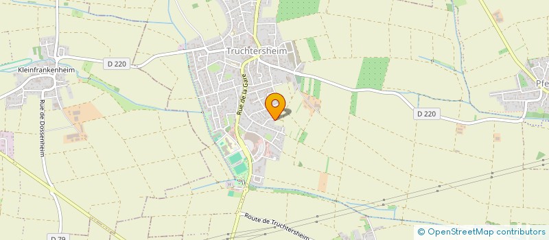 localisation de l'entreprise LAUTER  TRUCHTERSHEIM