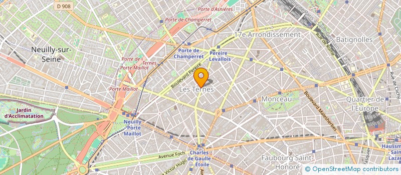 localisation de l'entreprise LAUTER  PARIS