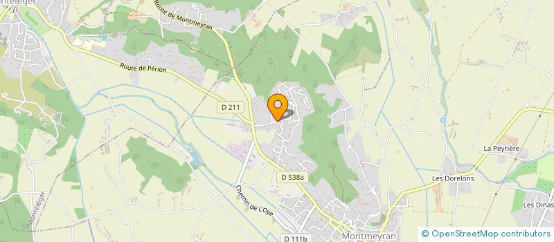 localisation de l'entreprise LAUTHEVAR  MONTMEYRAN