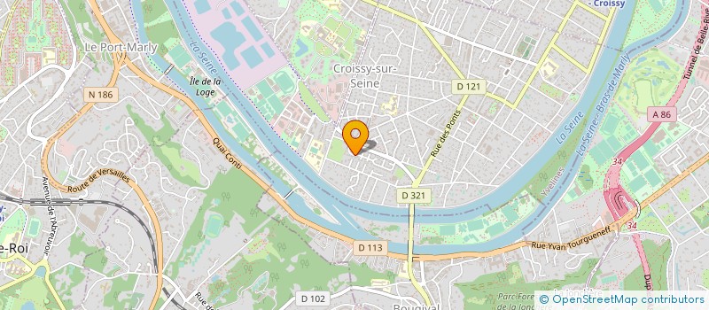 localisation de l'entreprise LAUTHI  CROISSY-SUR-SEINE