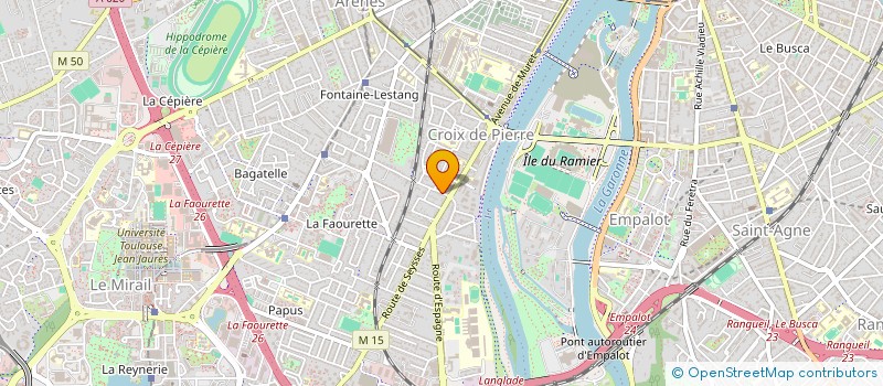 localisation de l'entreprise LAUTHI à TOULOUSE