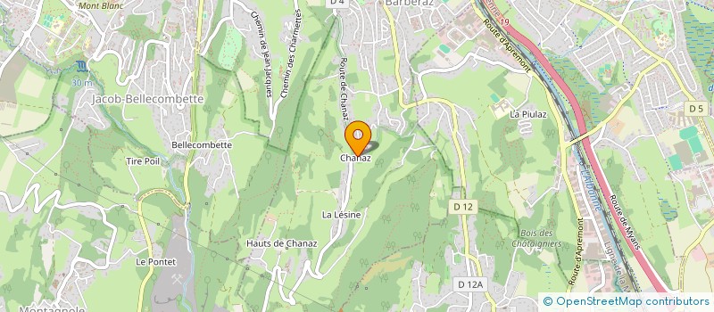 localisation de l'entreprise LAUTHI  BARBERAZ