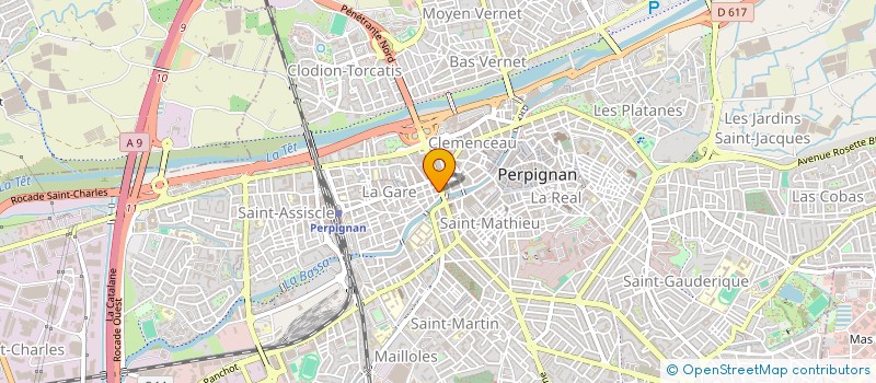 localisation de l'entreprise LAUTIER  PERPIGNAN