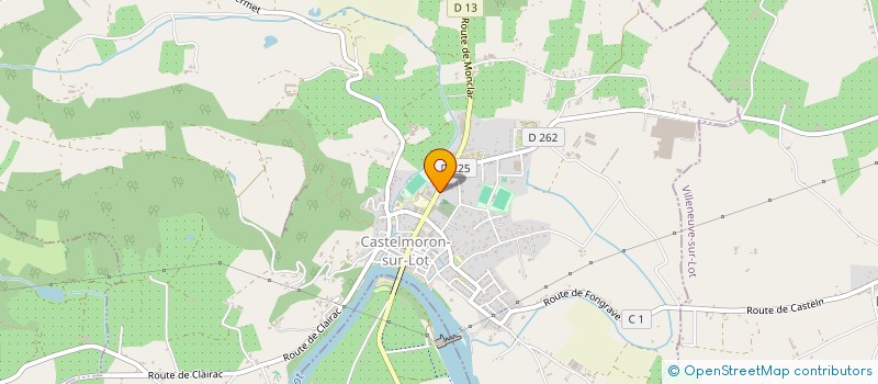 localisation de l'entreprise LAUTIER ET GARRIGUES à CASTELMORON-SUR-LOT