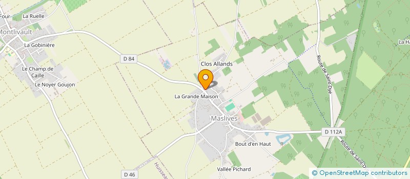 localisation de l'entreprise LAUTIN  MASLIVES