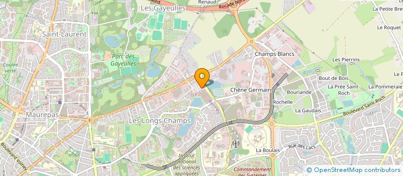 localisation de l'entreprise LAUTIN à RENNES