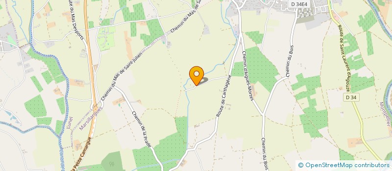 localisation de l'entreprise LAUTIOLE  MARSILLARGUES