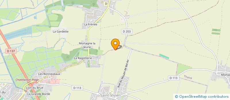 localisation de l'entreprise LAUTRE MONDE  SAINT-VIVIEN