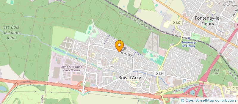 localisation de l'entreprise LAUTREC  BOIS-D'ARCY