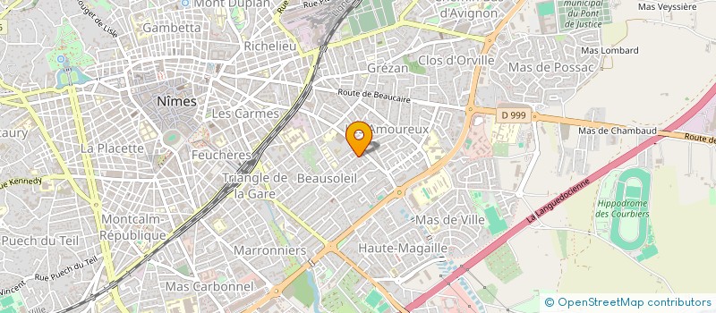 localisation de l'entreprise LAUTREC IMMOBILIER  NIMES