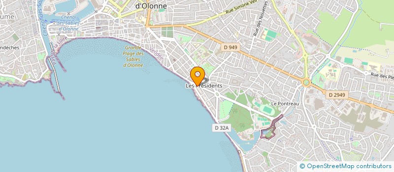 localisation de l'entreprise LAUTREDOU à LES SABLES D'OLONNE