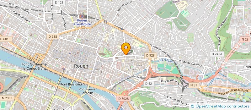 localisation de l'entreprise LAUTROU à ROUEN