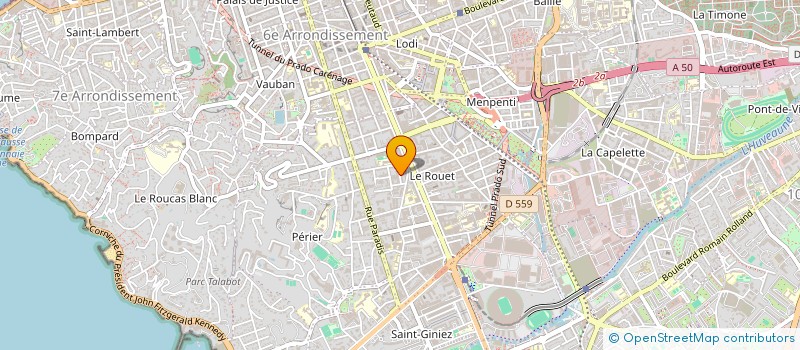 localisation de l'entreprise LAUTUR à MARSEILLE