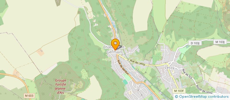 localisation de l'entreprise LAUTWEIN  CHATEL-SAINT-GERMAIN