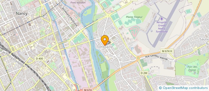 localisation de l'entreprise LAUVAI  TOMBLAINE