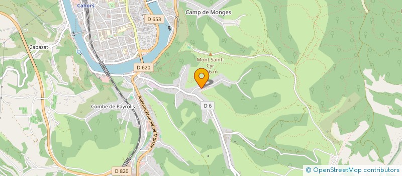 localisation de l'entreprise LAUVAL'INNOV  ARCAMBAL